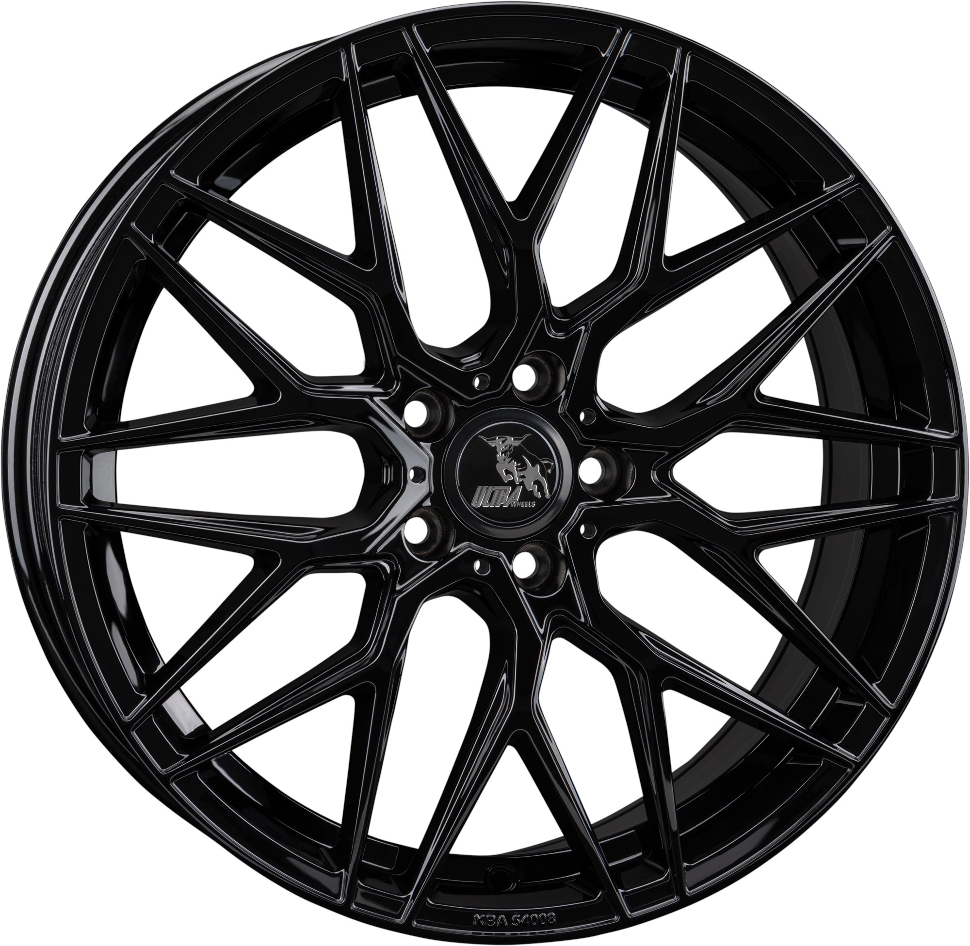ULTRA WHEELS RACE EVO ZWART GLANZEND 4250674392970